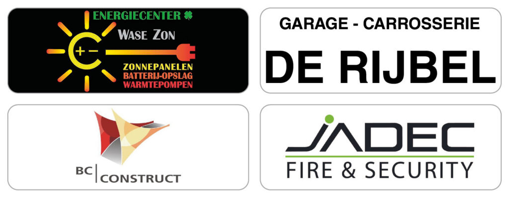 Sponsors van Vestjes Kermis, plaat 1