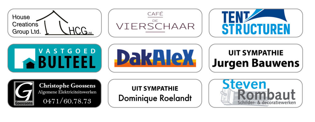 Sponsors van Vestjes Kermis, plaat 12