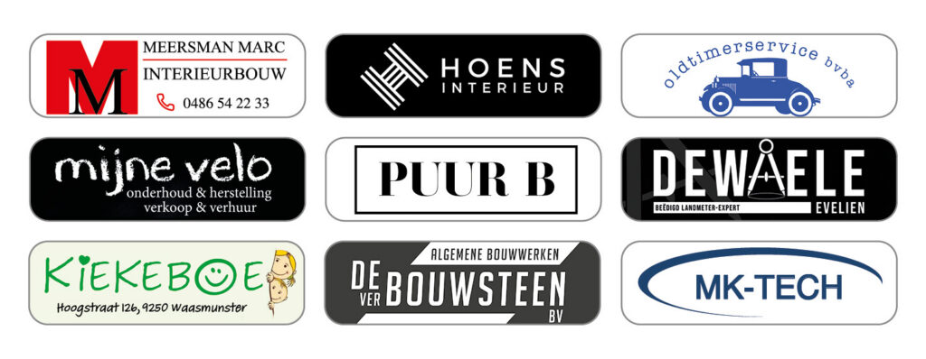 Sponsors van Vestjes Kermis, plaat 13